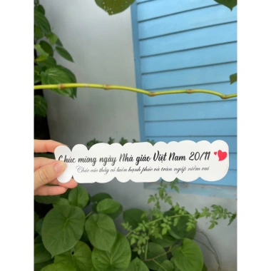 Banner Tag Chúc Mừng 8/3, 20/10, 20/11 và Ngày Nhà Giáo - 20 chiếc, chỉ 23.000₫
