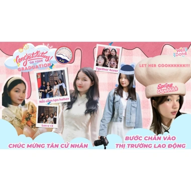 Banner tốt nghiệp lễ hội sự kiện thiết kế theo yêu cầu giá rẻ 1,5x0,9m - chỉ 179.000 VNĐ