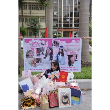 Banner tốt nghiệp lễ hội sự kiện thiết kế theo yêu cầu giá rẻ 1,5x0,9m - chỉ 179.000 VNĐ