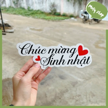 Banner Tốt Nghiệp, Sinh Nhật, 8/3, 20/10 - Gắn quà xinh, giá siêu rẻ 13.100 VND