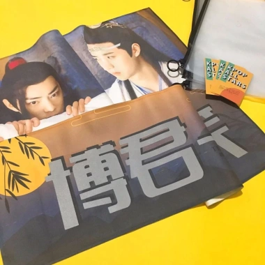 Banner Vải Lụa SILK A4 15x42cm - In Slogan Theo Yêu Cầu 1 Mặt Giá 60.000