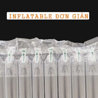 Bao Bì Cột Khí Chống Sốc Siêu Dày 25-60cm 50m - Bọc Gối Khí Bơm Hơi Đóng Gói Hàng Nặng, Bảo Vệ Chai Rượu, Giá 104.550 VND 5