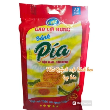 Bao bì mới trứng xay, túi 12 bánh pía Cao Lợi Hưng đậu xanh lá dứa sầu riêng siêu ngon 149.000 6