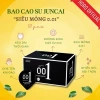 Bao cao su Juncai 001 siêu mỏng gân gai kéo dài nhiều gel bôi trơn - Giá 60.000₫