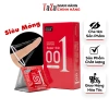 Bao Cao Su Juncai 0.01mm Okamto Đỏ 52mm Siêu Mỏng Nhiều Gel Bôi Trơn - Hộp 10C Giá chỉ 55.000₫
