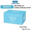 Bao cao su Juncai Gân gai siêu mỏng Frosty 52mm - Nhiều gel bôi, kéo dài, hộp 10 bcs kimono giá 120k