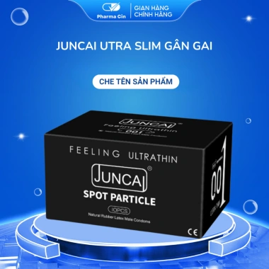 Bao Cao Su Juncai Ultra Slim Gân Gai Siêu Mỏng 0.01 52mm Nhiều Gel Hộp 10 Bao 90.000đ