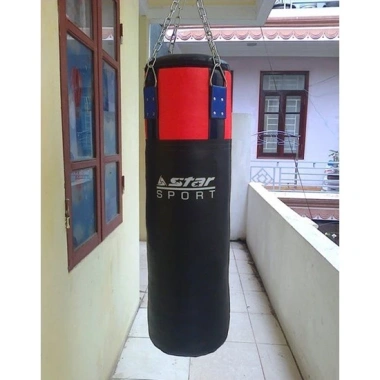 Bao Cát Đấm Bốc Boxing 80cm Da 3 Lớp Nhồi Sẵn Chính Hãng + Xích Treo - 479.000đ