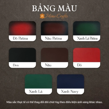 Bao chìa khóa da bò nhập khẩu Mino Crafts cho Honda City, CR-V, HR-V, Civic, Accord- Thủ công cao cấp, giảm giá 189.000₫ 9