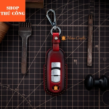 Bao da chìa khóa Mazda CX5 CX8 CX30 thủ công Khắc tên miễn phí giá ưu đãi 346.500đ