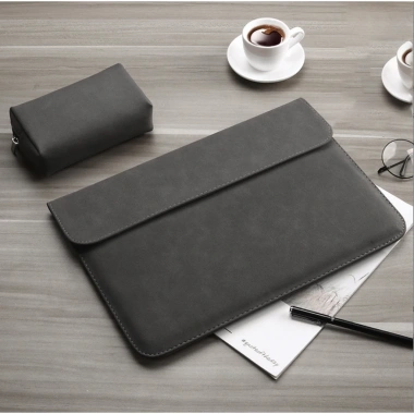 Bao da chống sốc, chống nước cho MacBook, Laptop, Surface - ví đựng sạc và chuột, giá 319.000₫