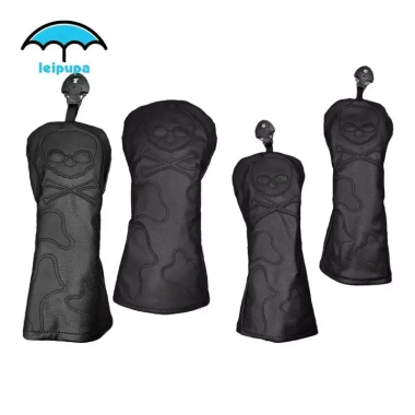 Bao da chống thấm nước thêu đầu lâu - Phụ kiện golf thời trang, chỉ 183.700 VND 2