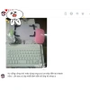 Bao da đa năng kèm bàn phím Bluetooth Doraemon cho iPhone/Android 4.5-6.8 inch 9