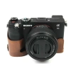 Bao da Halfcase da Sony A7C và A7CII - Bảo vệ chắc chắn, da thật, giá chỉ 222.500₫