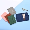 Bao da hộ chiếu da PU công nghiệp đa ngăn, chống nước và bụi, giảm giá 100.000₫