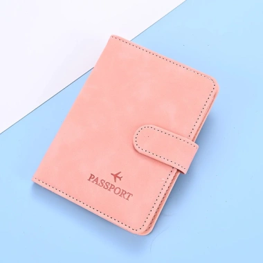 Bao da hộ chiếu da PU công nghiệp đa ngăn, chống nước và bụi, giảm giá 100.000₫