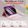 Bao da iPad Air4/5/6/7 + Bàn phím Bluetooth đa năng, tương thích iPad 7-11 inch, giảm giá 132k 3