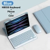 Bao da iPad Air4/5/6/7 + Bàn phím Bluetooth đa năng, tương thích iPad 7-11 inch, giảm giá 132k 9