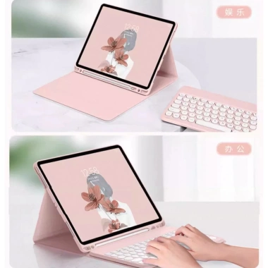 Bao da iPad kèm bàn phím và chuột Bluetooth không dây cho Air4 Air5 Air6 Air7 10.9 inch & Pro 11 inch - Giá 359.000 VND