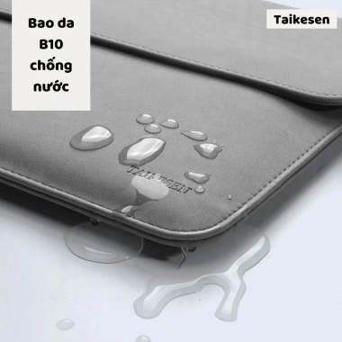 Bao da laptop MacBook mỏng nhẹ TAIKESEN đế kê, chống sốc, chống nước MacBook M2 M3 M4 3