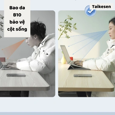 Bao da laptop MacBook mỏng nhẹ TAIKESEN đế kê, chống sốc, chống nước MacBook M2 M3 M4 6