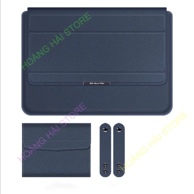 Bao da MacBook chống sốc, giá đỡ tản nhiệt & ví sạc chuột - Giảm giá 299k