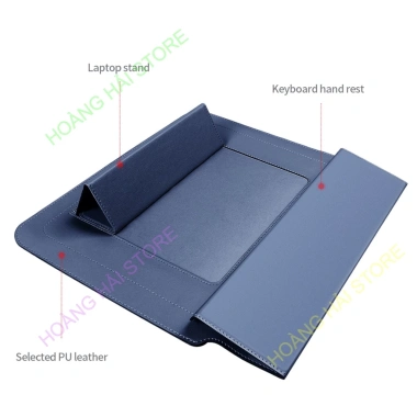 Bao da MacBook chống sốc, giá đỡ tản nhiệt & ví sạc chuột - Giảm giá 299k