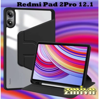 Bao da viền dẻo có khay bút cho Xiaomi Redmi Pad 2 Pro 12.1 Giá chỉ 225.000 VND