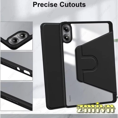 Bao da viền dẻo có khay bút cho Xiaomi Redmi Pad 2 Pro 12.1 Giá chỉ 225.000 VND 3 Bao da viền dẻo có khay bút cho Xiaomi Redmi Pad 2 Pro 12.1 Giá chỉ 225.000 VND 3