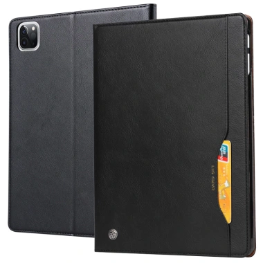 Bao da XEDR cho iPad Pro 12.9 - Cổ điển, nhăn, khe cắm thẻ, bút, giá ưu đãi 406k