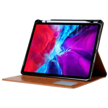 Bao da XEDR cho iPad Pro 12.9 - Cổ điển, nhăn, khe cắm thẻ, bút, giá ưu đãi 406k