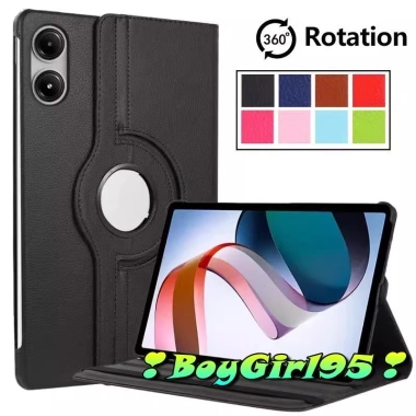 Bao da xoay 360 thiết kế sang trọng cho Xiaomi Poco Pad M1 va Redmi Pad Pro 12.1 inch - Gia uu dai 129.000