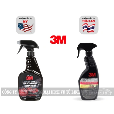 Bảo dưỡng ghế da ô tô 3M 39.040 - Phục hồi, làm bóng da nội thất, giảm giá 19.9k