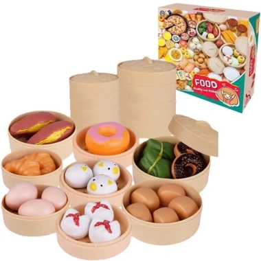 Bảo Hành 1 Đổi 1 - Bộ Đồ Chơi Nấu Ăn 88 Chi Tiết Cho Bé, Hộp Đẹp Quà Tặng 163k
