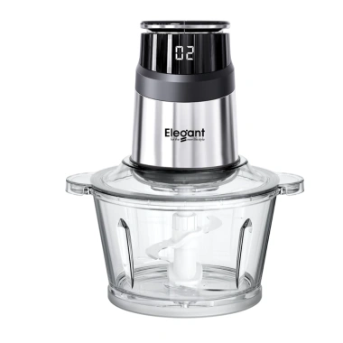 Bảo hành 1 đổi 1 Máy xay thịt đa năng Elegant NSJ03 2 cối 2L & 0.6L lưỡi dao thép siêu bén