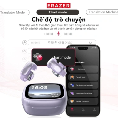 Bảo hành 1 năm Lenovo ERAZER XF28 AI Dịch Thuật Bluetooth 5.4 Tai Nghe HD, Gọi Video, ASMR - Giá 419.000₫ 3
