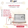 Bảo hành 10 năm – Chậu rửa chén Kluger KY7.545FS Inox 304, kèm vòng rửa, 6.590.000₫