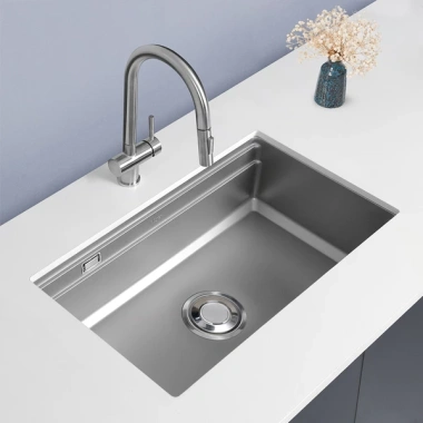 Bảo hành 10 năm, tặng vòi rửa - Chậu rửa bát Kluger KG7.644FS Plus chống xước