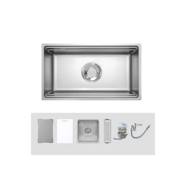 Bảo hành 10 năm, tặng vòi rửa - Chậu rửa bát Kluger KG7.644FS Plus chống xước