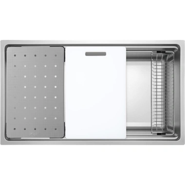 Bảo hành 10 năm, tặng vòi rửa - Chậu rửa bát Kluger KG7.644FS Plus chống xước
