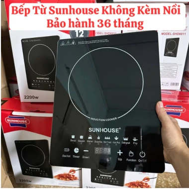 Bảo hành 36 tháng Bếp Từ SUNHOUSE SHD 6.011 - Công suất 2.200W, 8 chế độ nấu đa năng, giá 315.000₫ 9