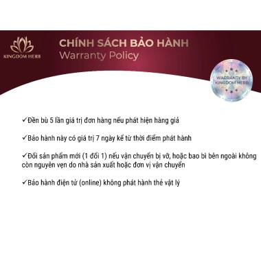 Bảo Hành Điện Tử Trà Thảo Dược Saffron, Đông Trùng Hạ Thảo, Mật Ong - Chỉ 959k, Giảm 19% 3