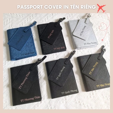 Bao Hộ Chiếu Tên Riêng, Bảo Vệ An Toàn - Quà Tặng Du Lịch 85.000 VND
