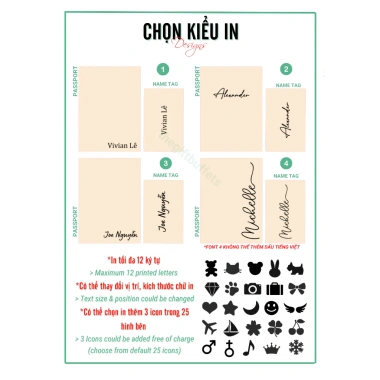 Bao Hộ Chiếu Tên Riêng, Bảo Vệ An Toàn - Quà Tặng Du Lịch 85.000 VND