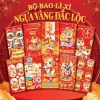 Bao lì xì chất Xấp 10 2.026 Bính Ngọ - Lì xì con ngựa xinh xắn, giá chỉ 8.500 VND 6