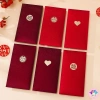 Bao Lì Xì Đỏ Ánh Kim Sang Trọng – Lì Xì Đám Cưới, Song Hỷ, Nạp Tài, Bê Tráp – Giá 20.000đ