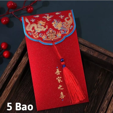 Bao Lì Xì Đỏ Tết Mừng Năm Mới 5-10-14 chiếc - Giá 18.500 VNĐ, đám cưới, hỏi bè, tráp 10 Bao Lì Xì Đỏ Tết Mừng Năm Mới 5-10-14 chiếc - Giá 18.500 VNĐ, đám cưới, hỏi bè, tráp 10