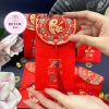 Bao Lì Xì Đỏ Tua Rua Kim Tuyến Lấp Lánh Phù Hợp Tết, Cưới, Mừng Thọ 8.410 VND