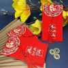 Bao Lì Xì Đỏ Tua Rua Kim Tuyến Lấp Lánh Phù Hợp Tết, Cưới, Mừng Thọ 8.410 VND 2