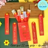 Bao Lì Xì Gieo Quẻ Ép Nhũ Cao Cấp 12c - Phát Tài Phát Lộc Tết 2.026 Giá Ưu Đãi 17.550